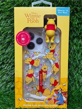 Winnie the Pooh 3D Tech Buddy iPhone 15 Pro Max Case - Disney x Skinnydip